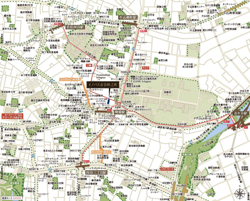 現地案内図