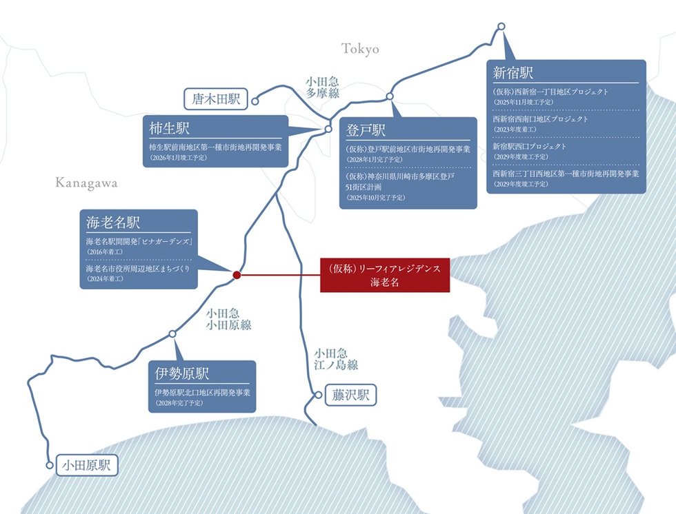 小田急沿線