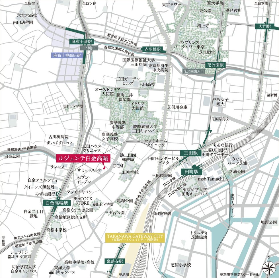 現地案内図
