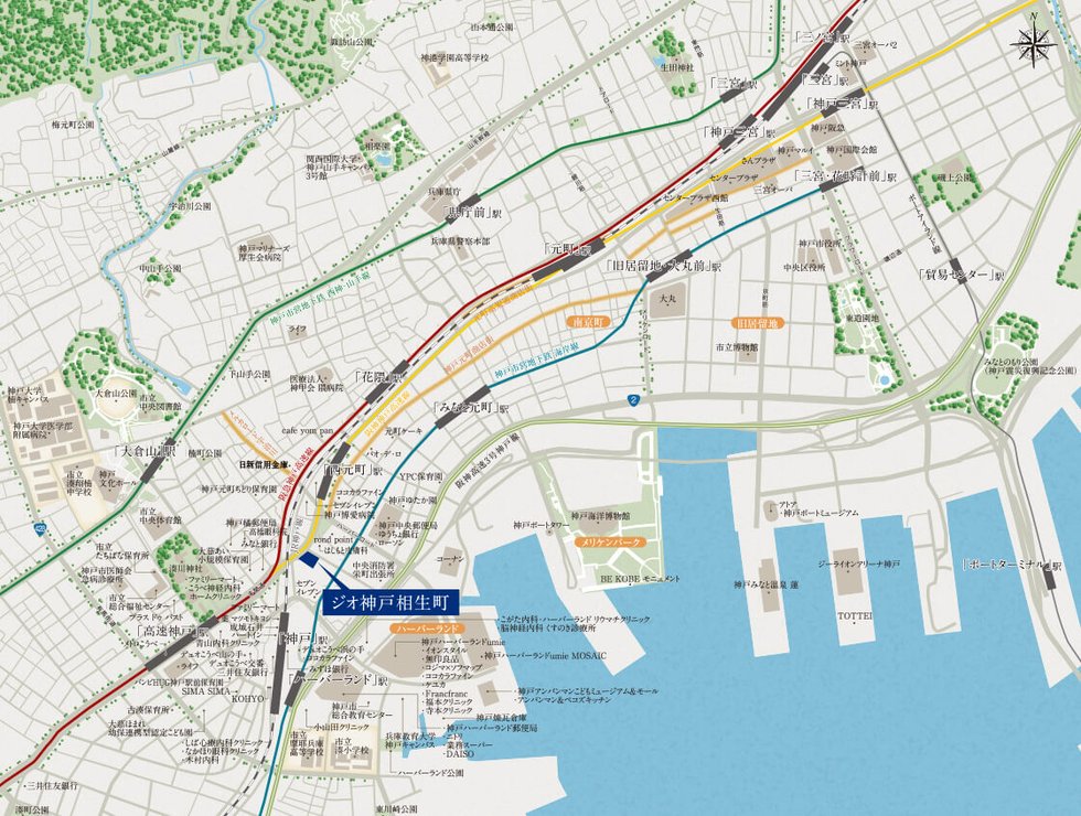 現地案内図