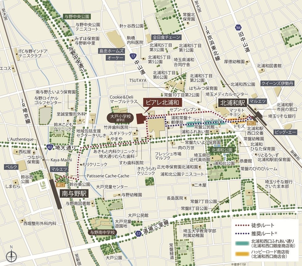 現地案内図