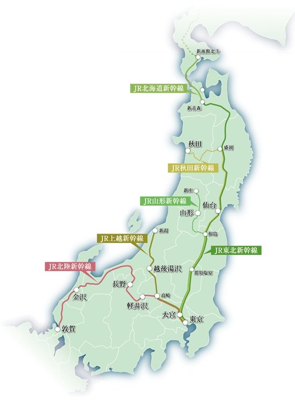 東の玄関口「大宮」駅から日本各地へスムーズアクセス。