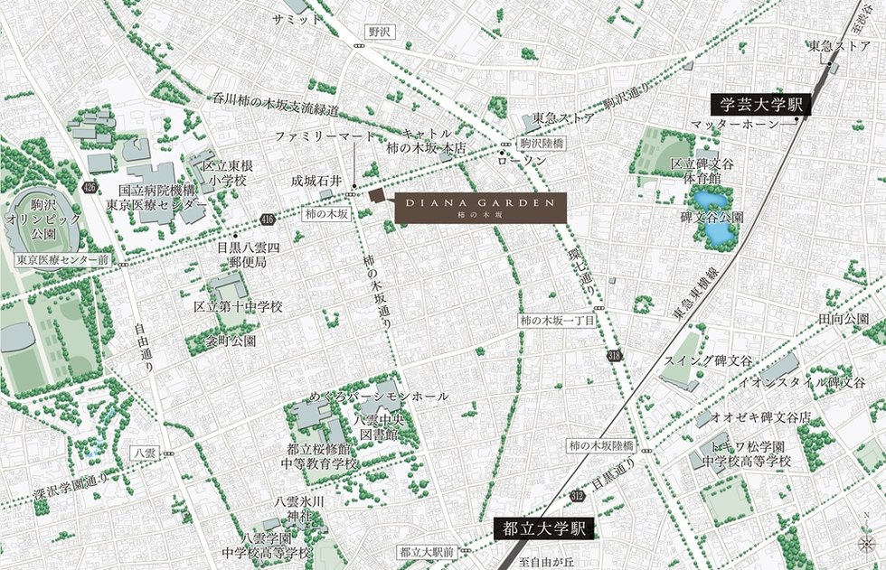 現地案内図