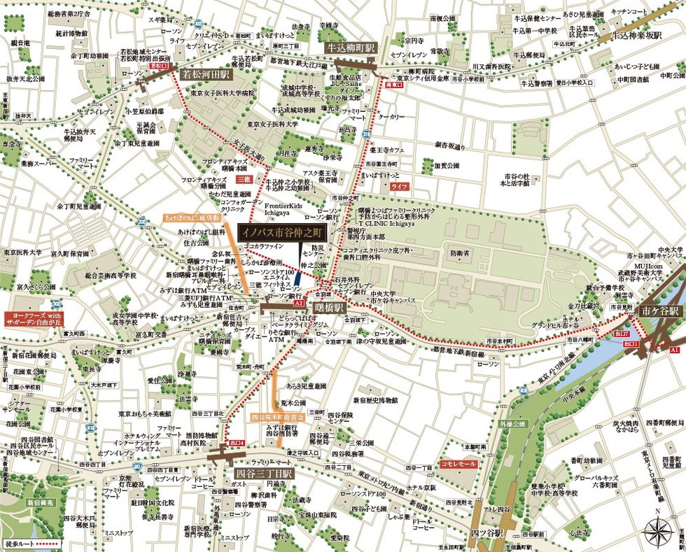 現地案内図