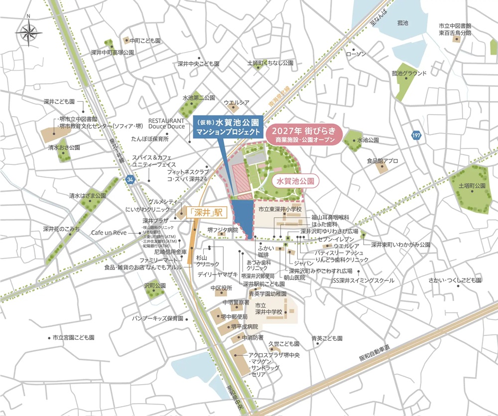 現地案内図