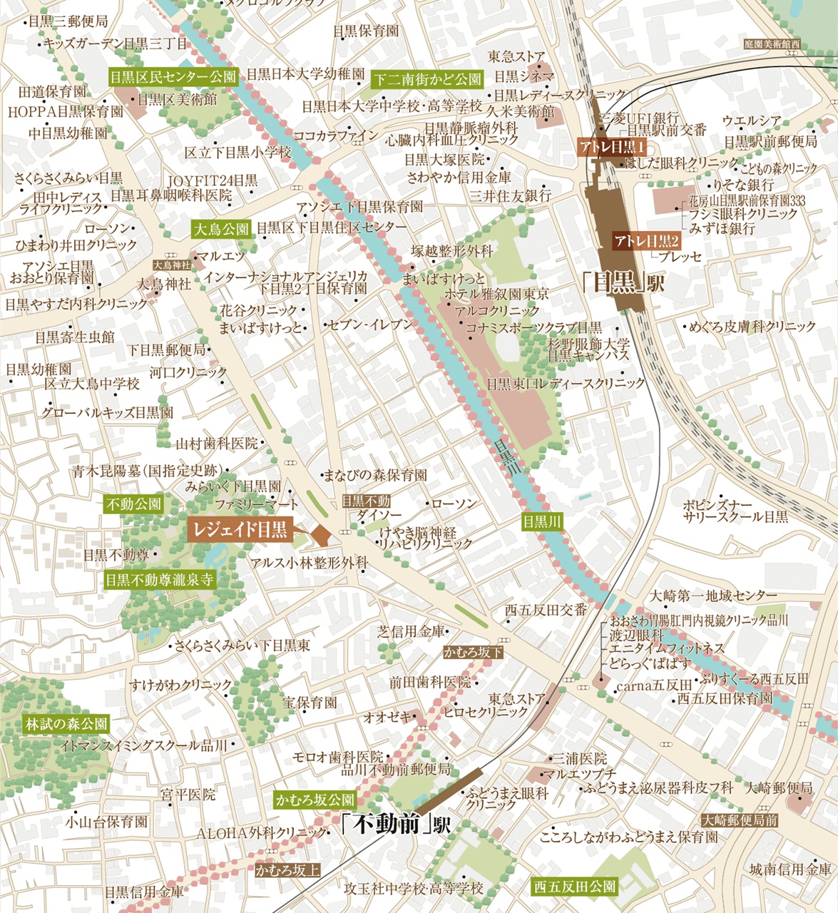 現地案内図