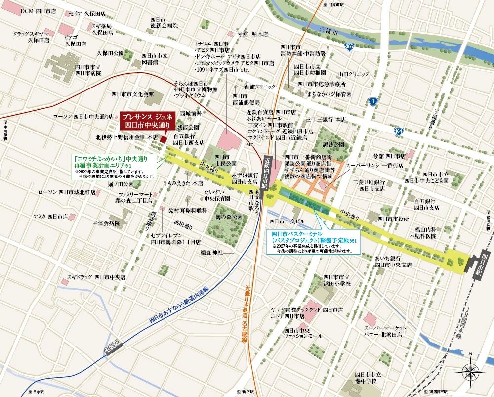 現地･マンションサロン案内図