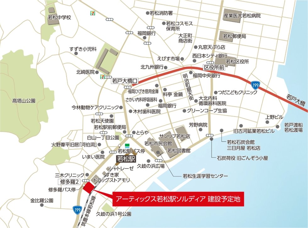 現地案内図