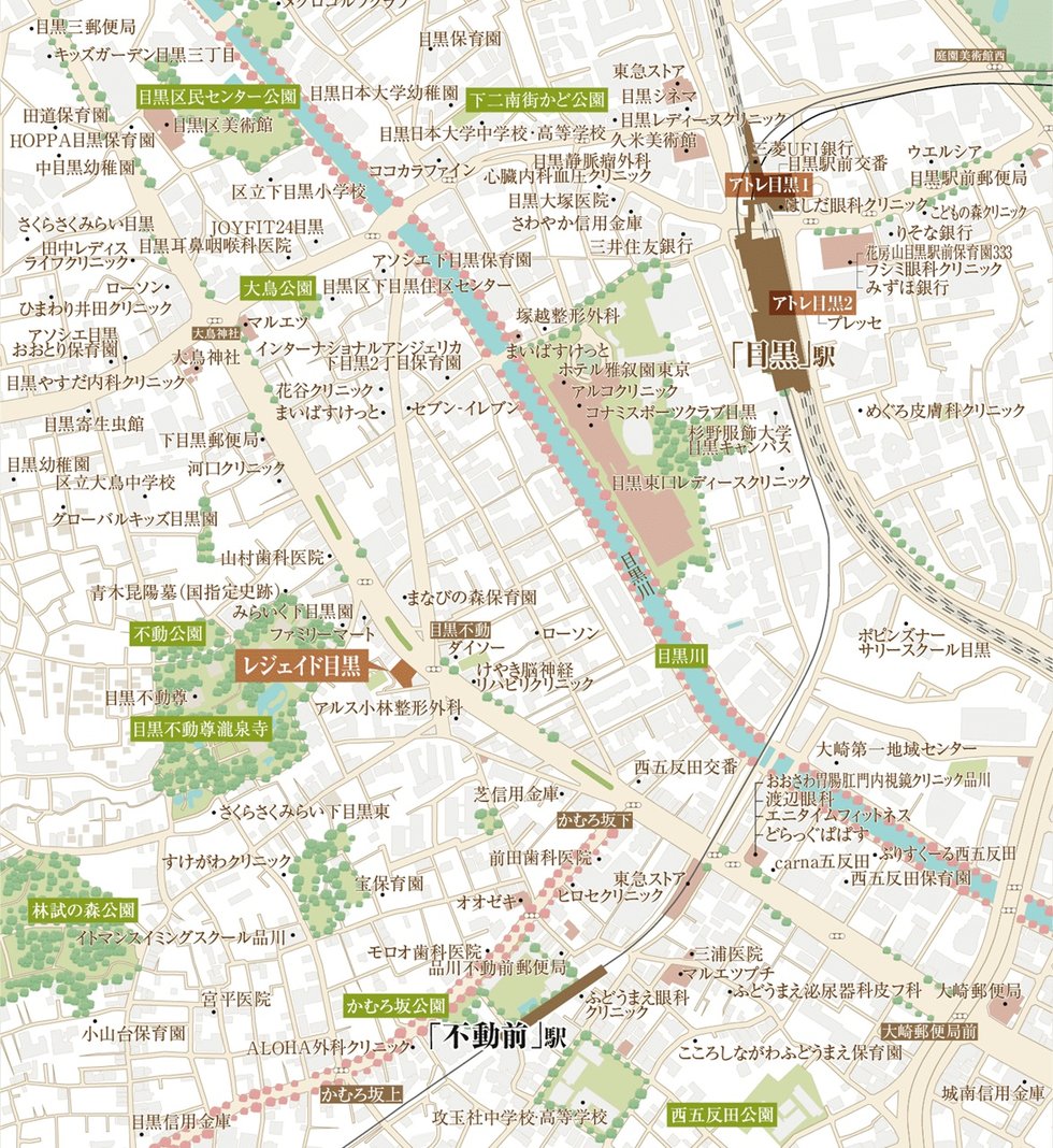 現地案内図