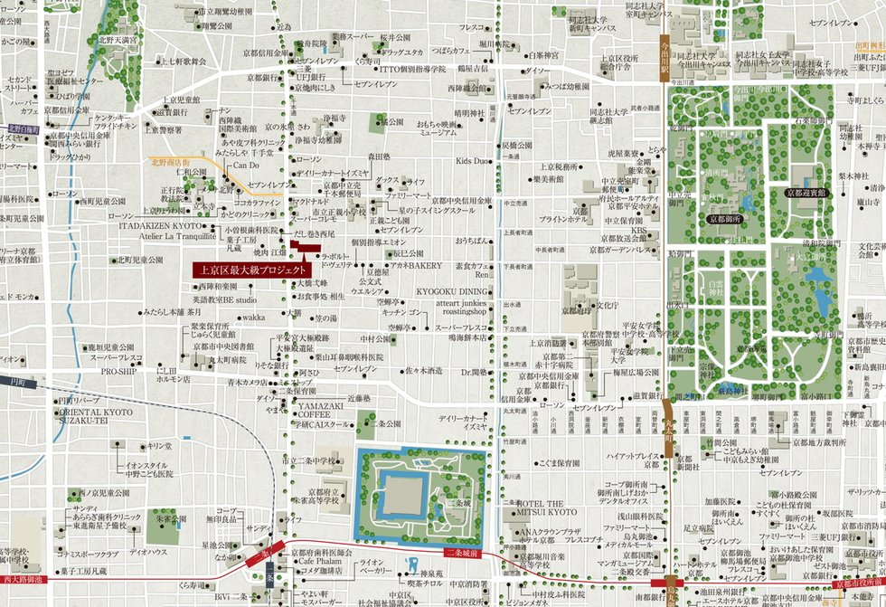 現地案内図