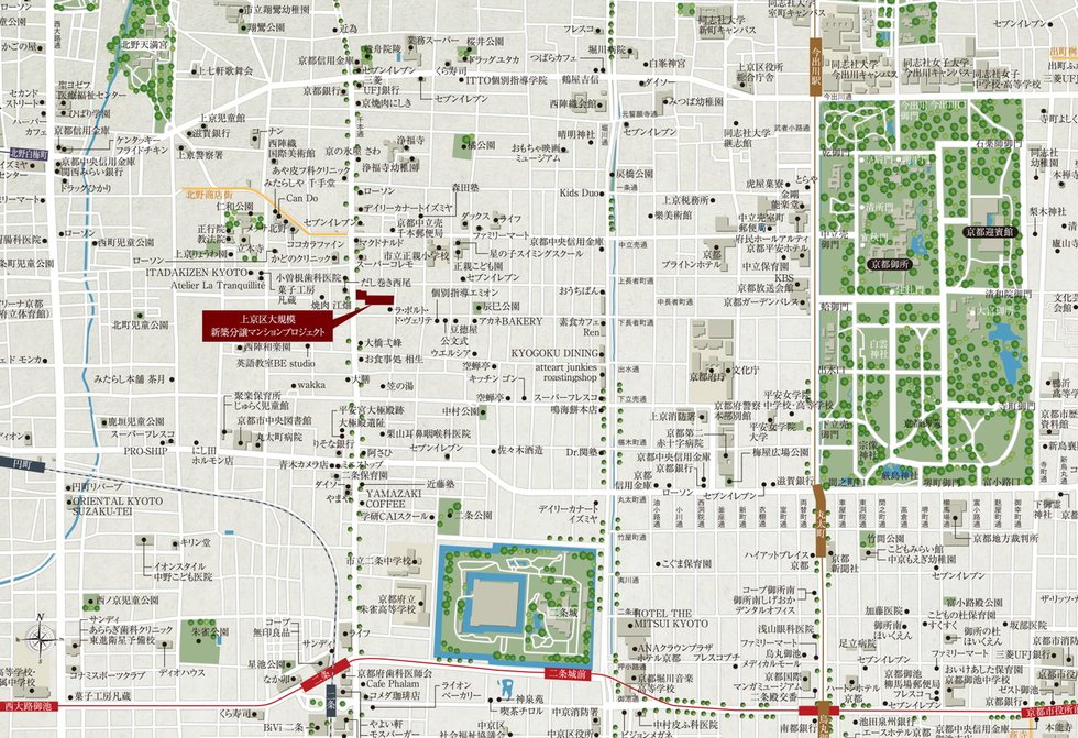 現地案内図