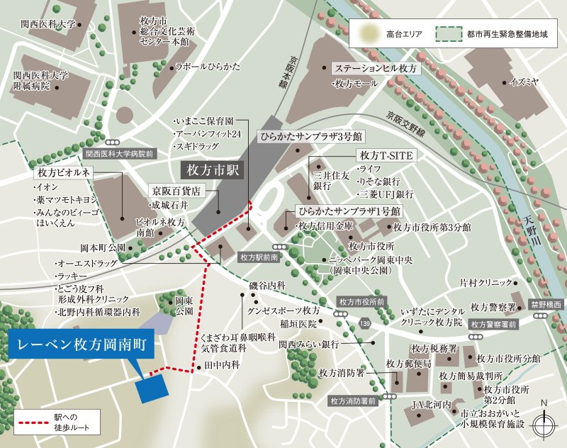 現地案内図