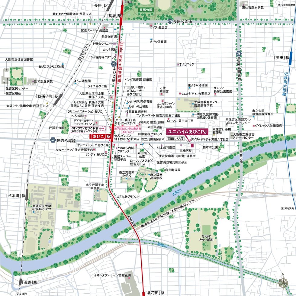 現地案内図