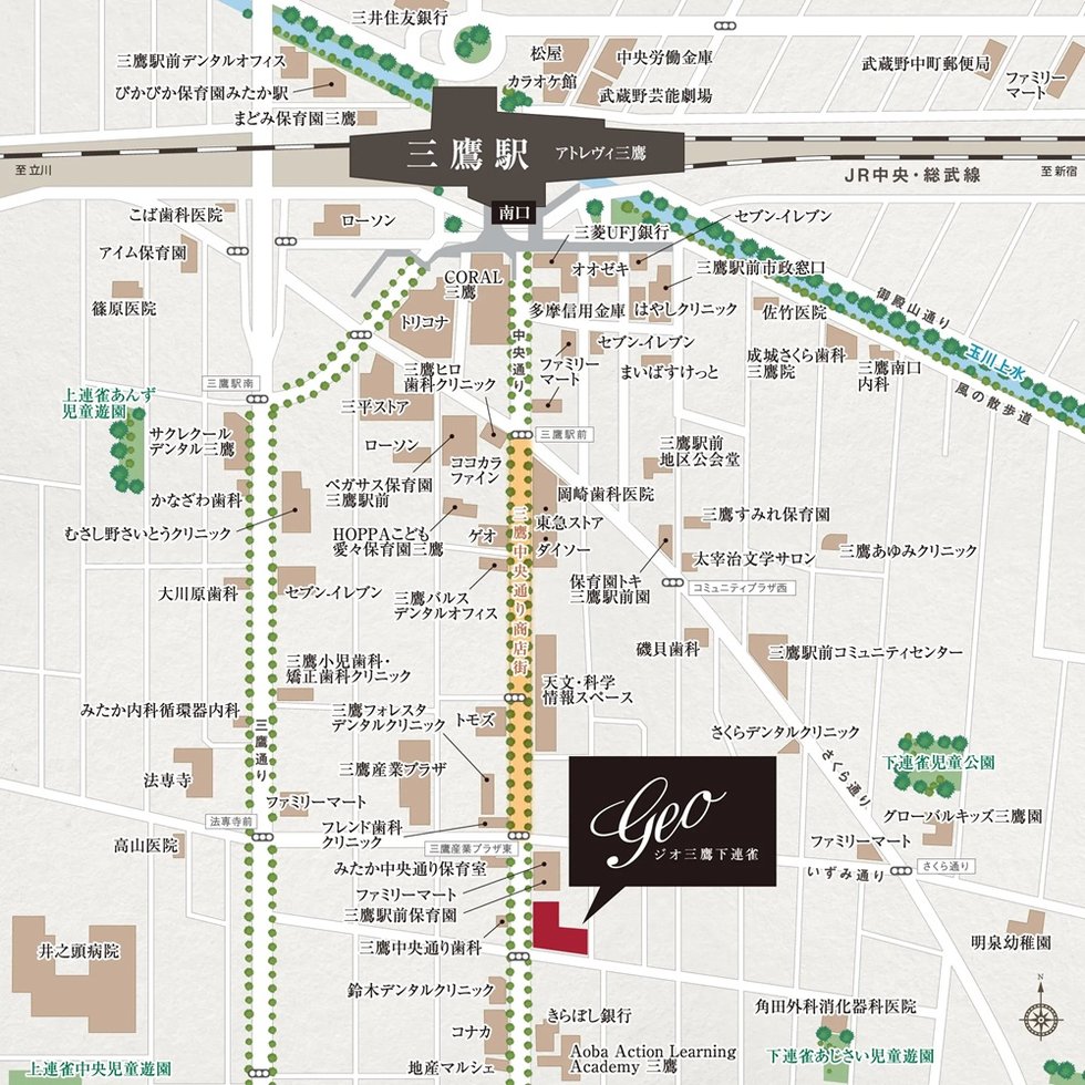 現地案内図