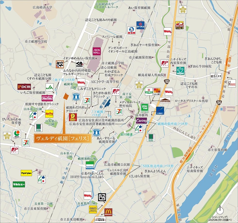 現地案内図