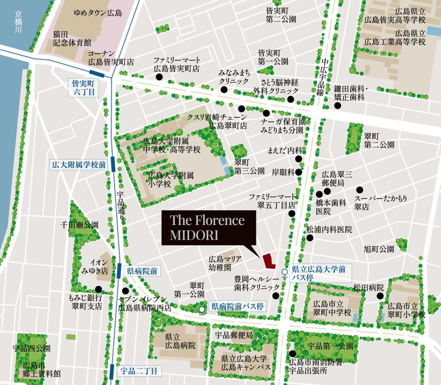 現地案内図