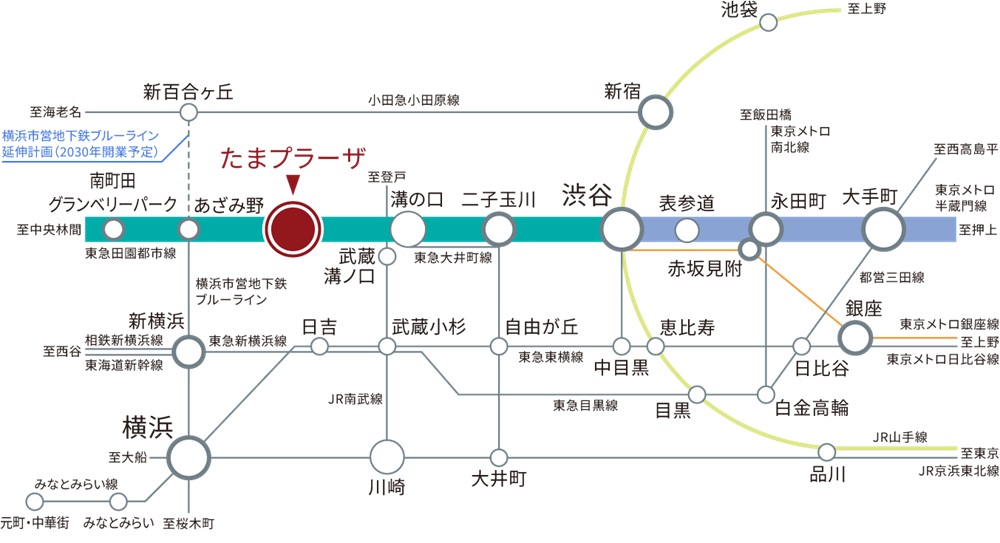 都心直通の急行停車駅。時間のゆとりも生まれる軽快なフットワーク。