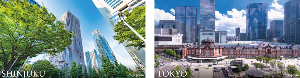 都心直結のターミナル駅より
JR「東京」駅や「新宿」駅へダイレクトアクセス。