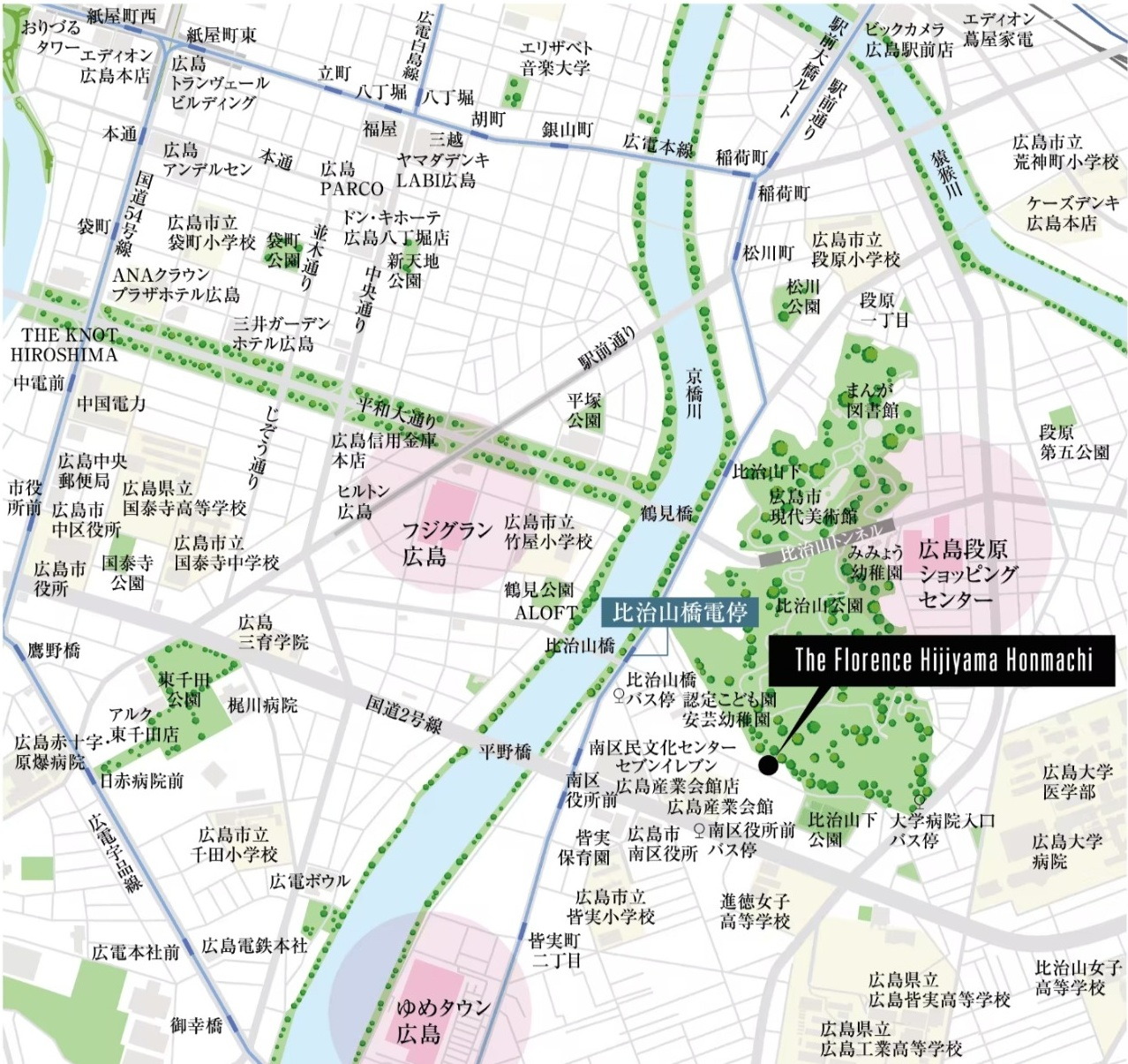 現地案内図