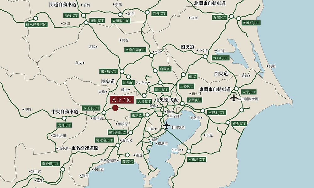 都会へ、リゾートへ走り出す暮らし。