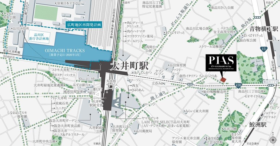 現地案内図