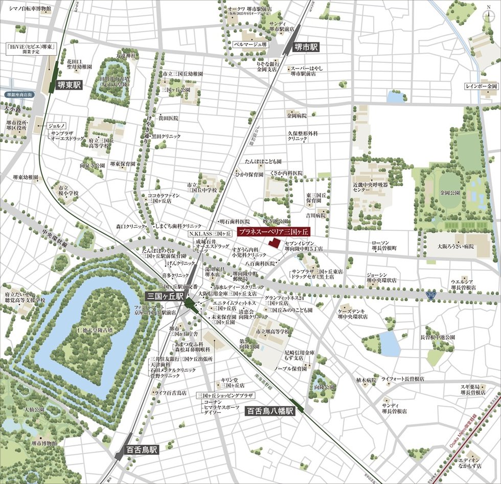現地案内図