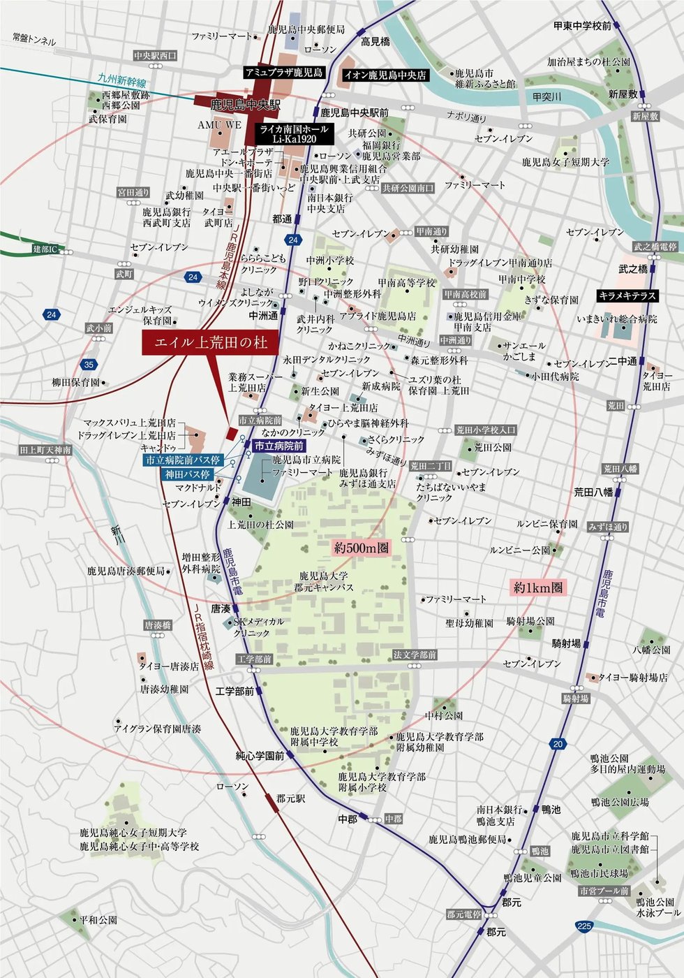 現地案内図