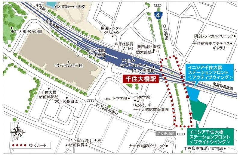 現地案内図