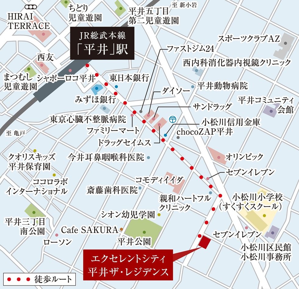 現地案内図