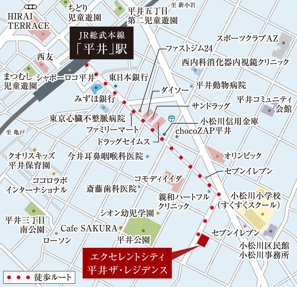 現地案内図