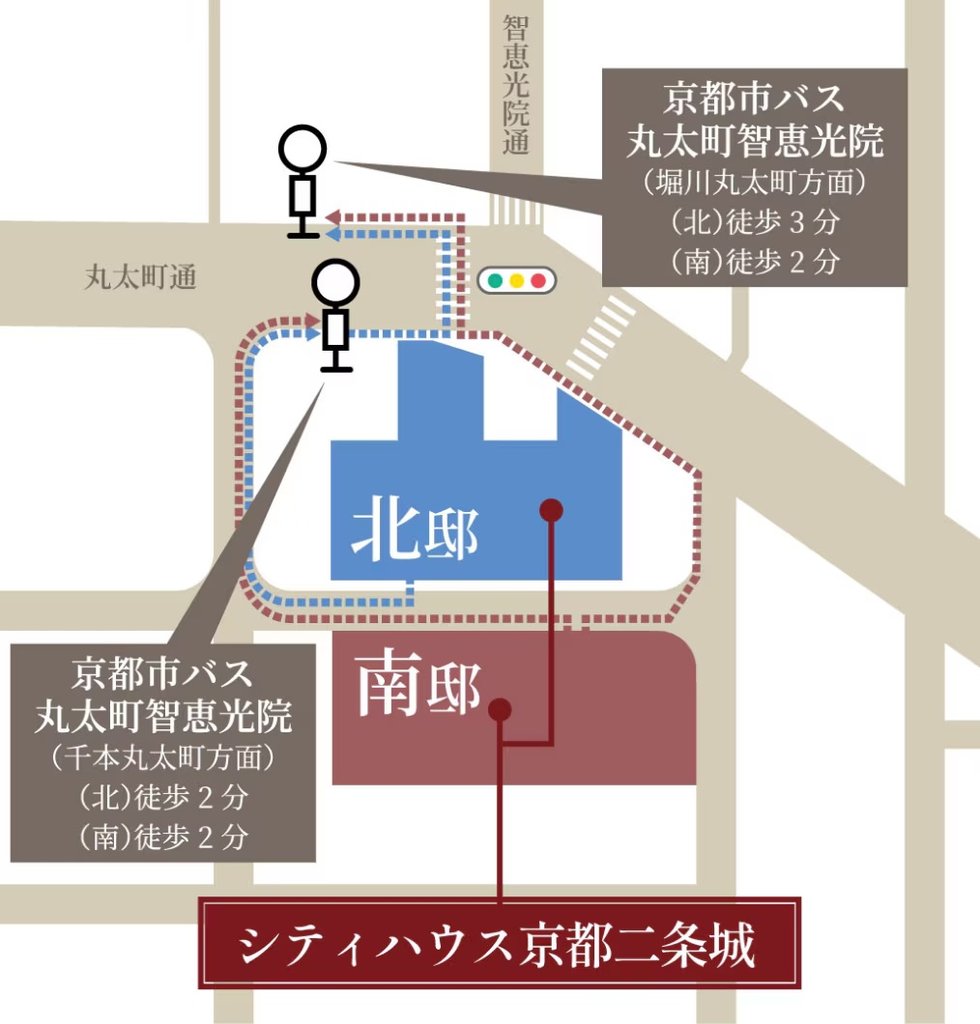 バスアクセス図