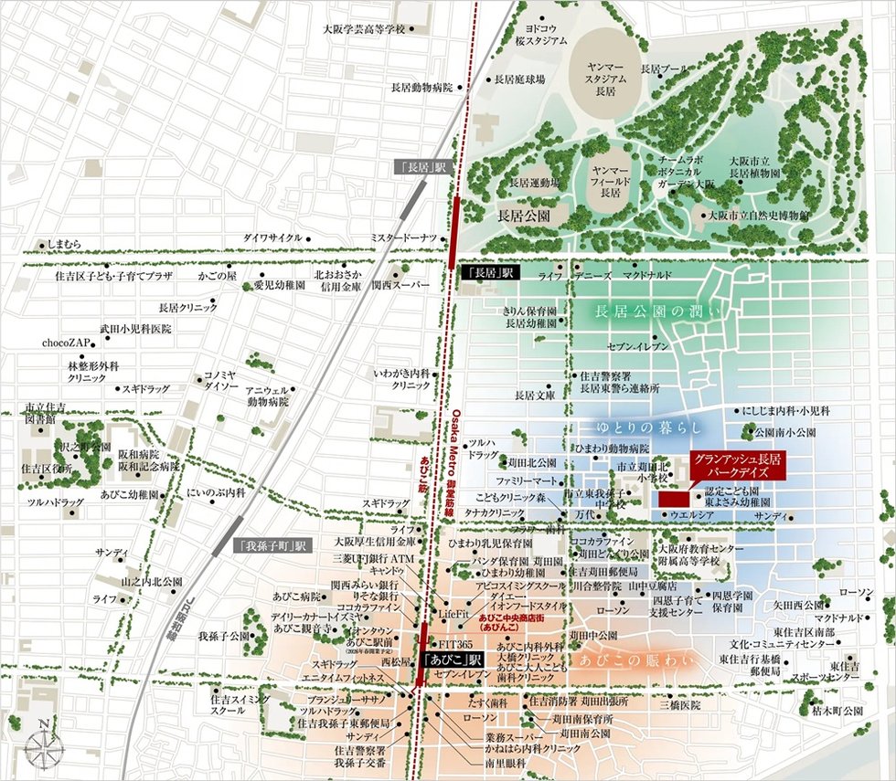 現地案内図