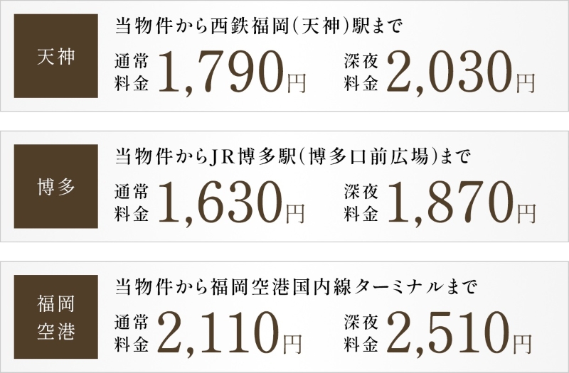 TAXI INFORMATION