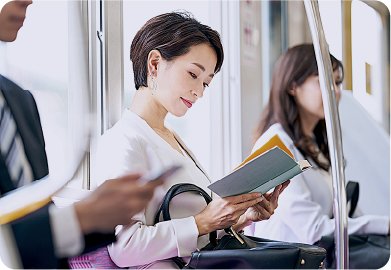 始発20本利用可。
座って都心へ通勤できる。