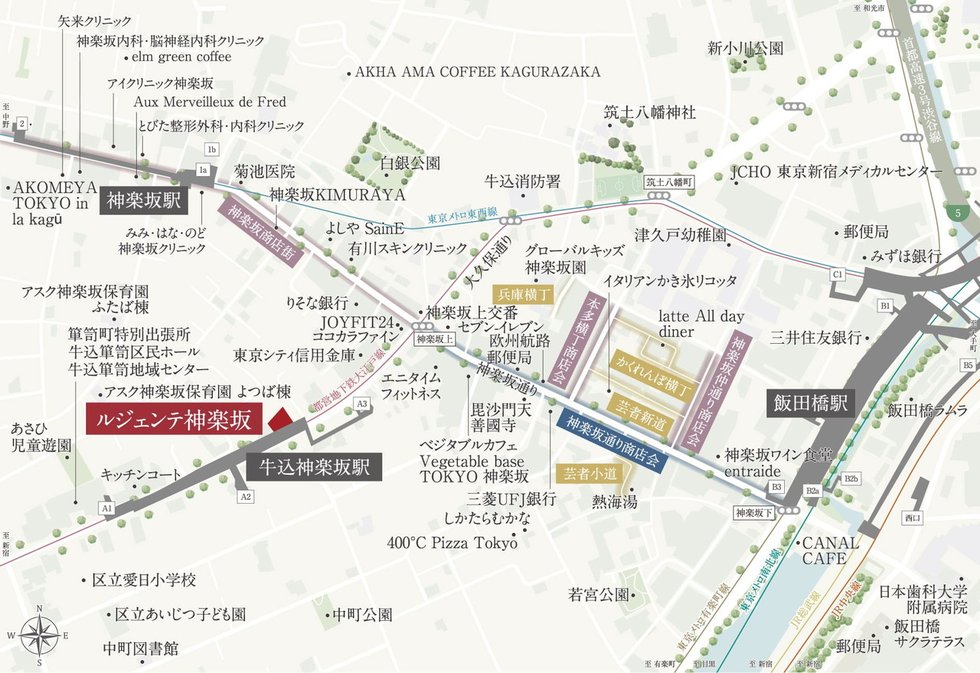 現地案内図