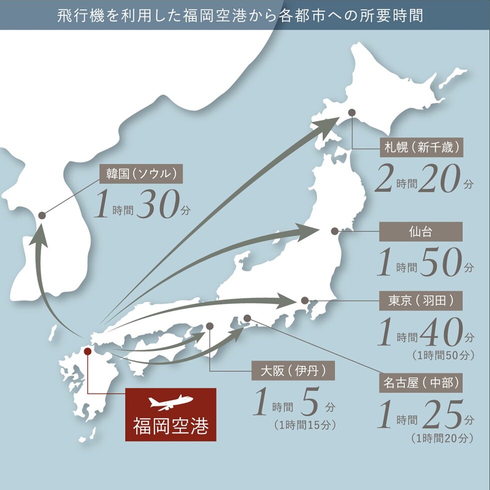 To Fukuoka Airport