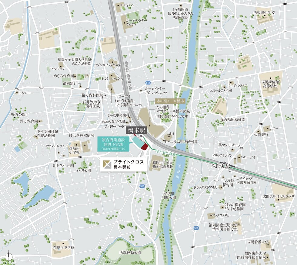 現地案内図