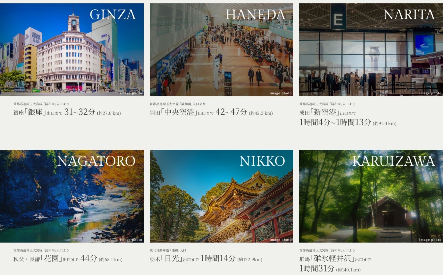 HIGHWAY｜各IC入口まで