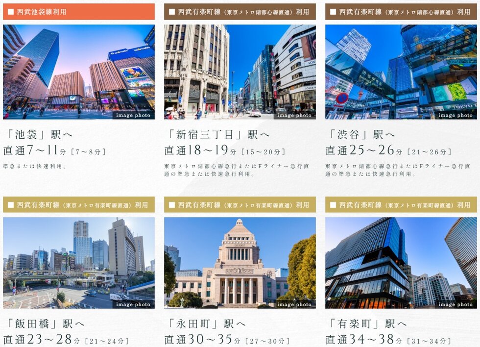 西武池袋線、有楽町線「練馬」駅より