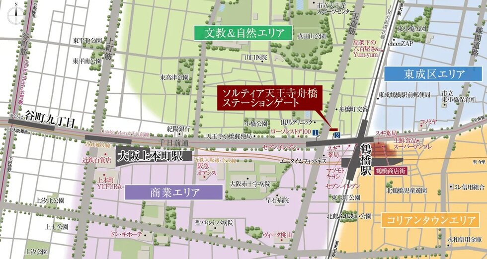 ソルティア天王寺舟橋ステーションゲート