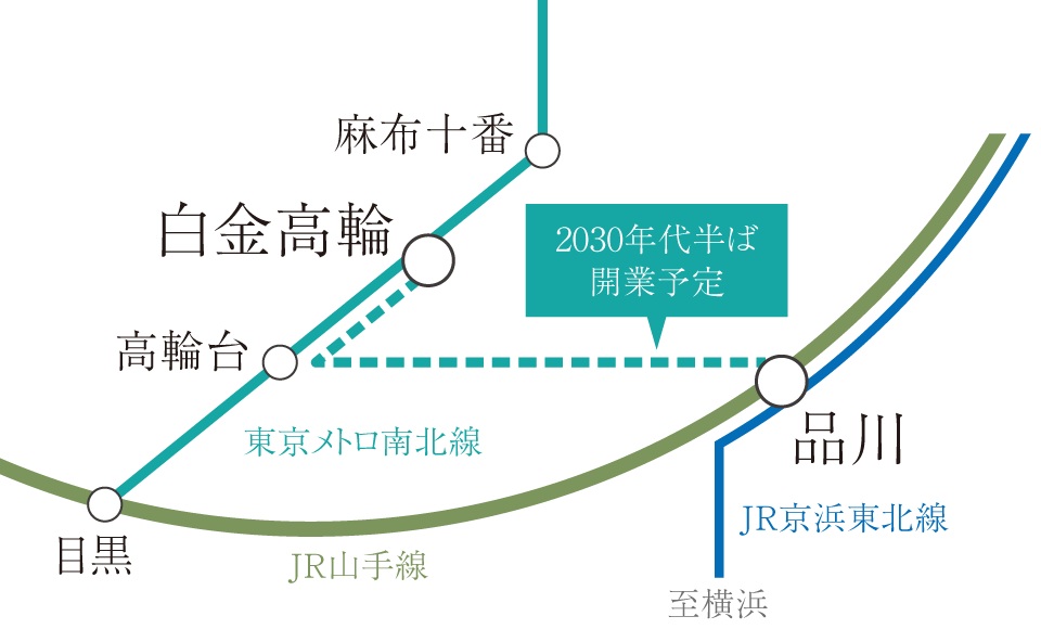 東京メトロ南北線が「品川」駅まで延伸。
