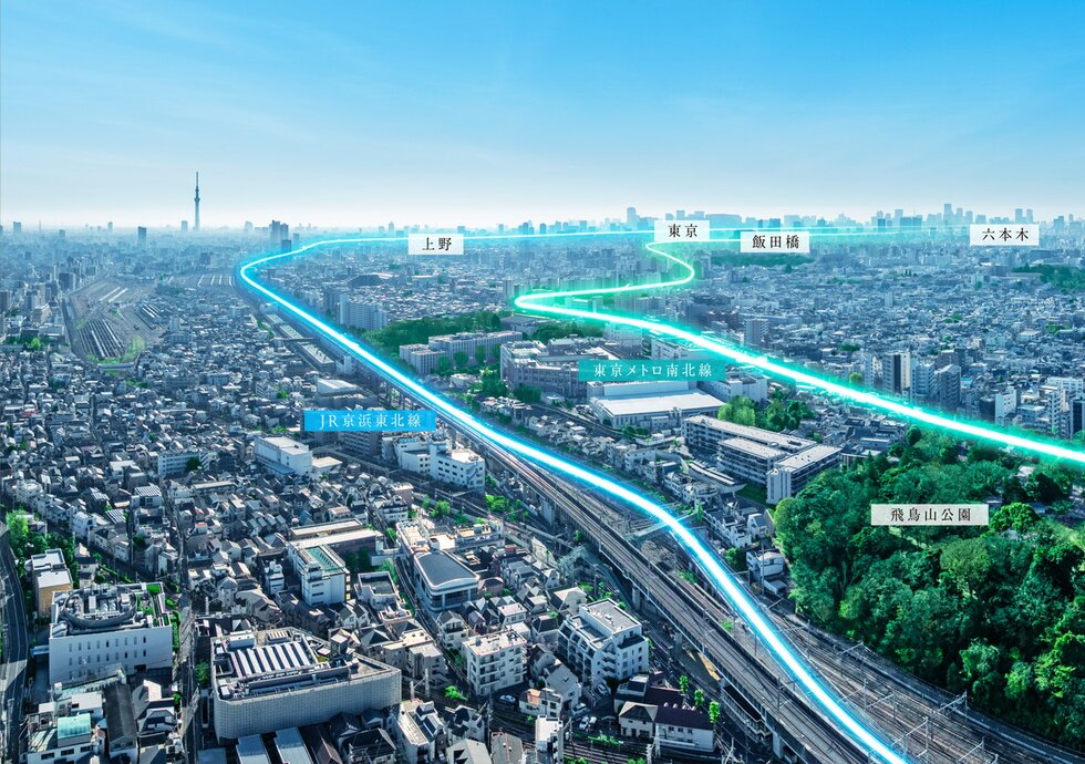 2駅3路線を使いこなし、都心主要駅へダイレクト。