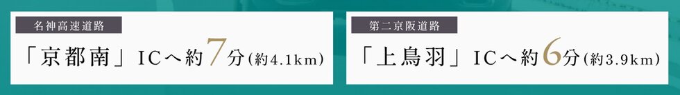 CAR ACCESS
マイカー移動が便利。
週末のお出かけも軽快に。