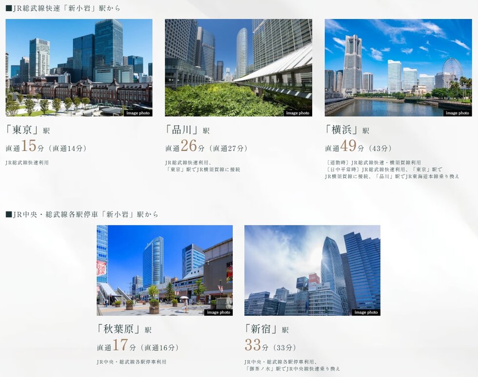 都心主要エリアを2路線で軽快に使いこなす