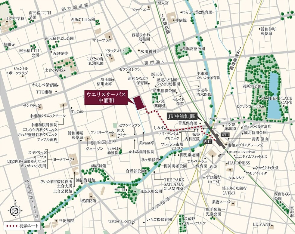 建設地ご案内図