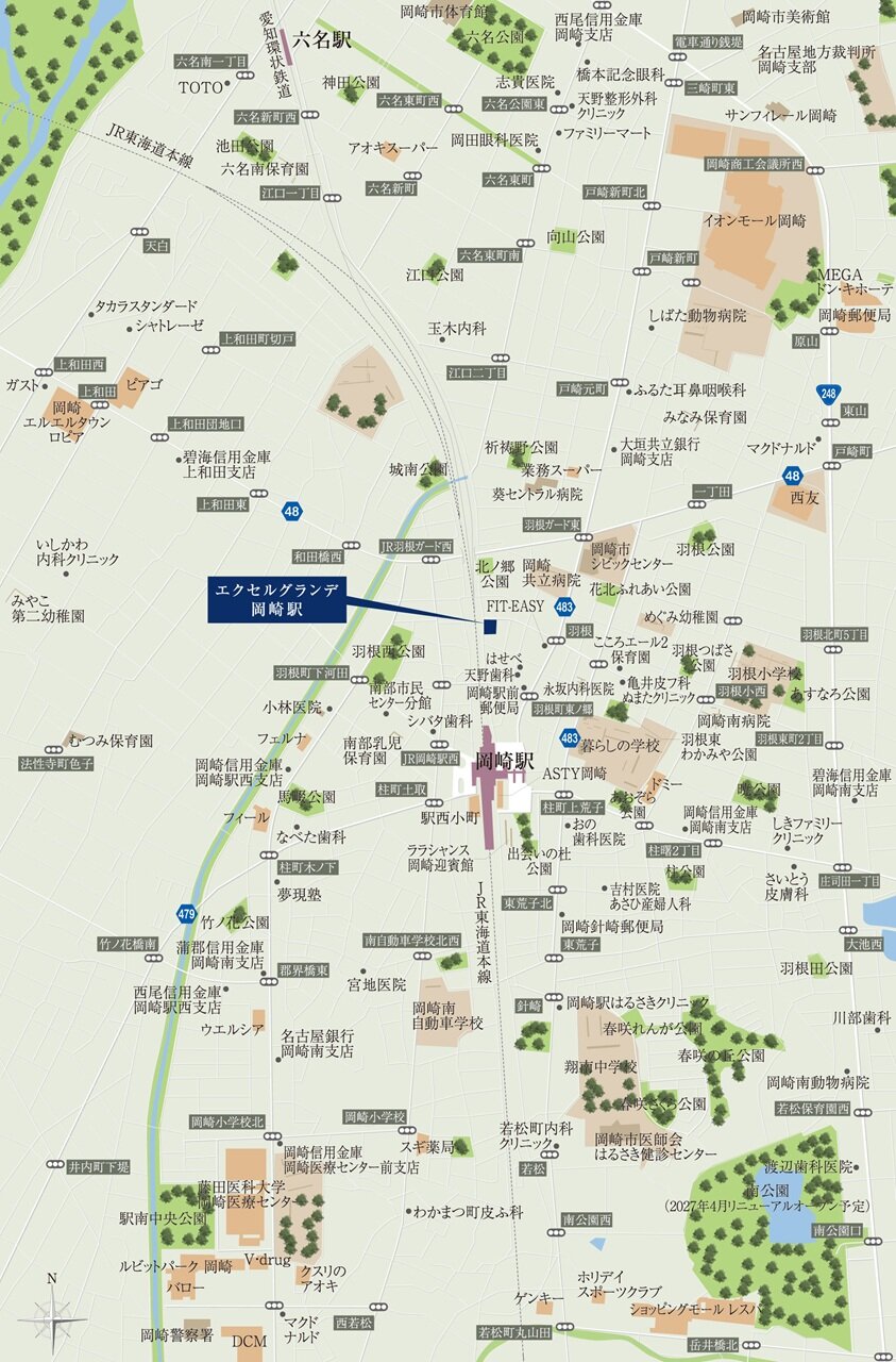 現地案内図