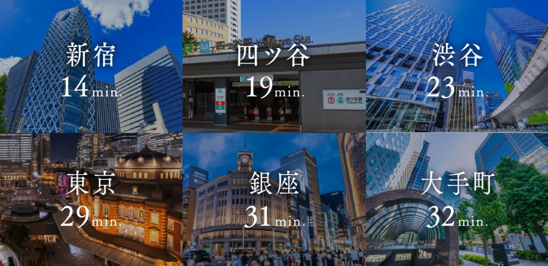 都心を2駅3路線で使いこなす。