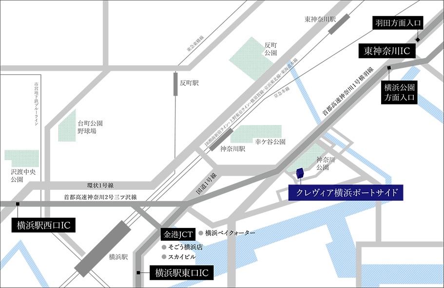 週末の目的地が広がる、快適な高速道路ネットワーク。