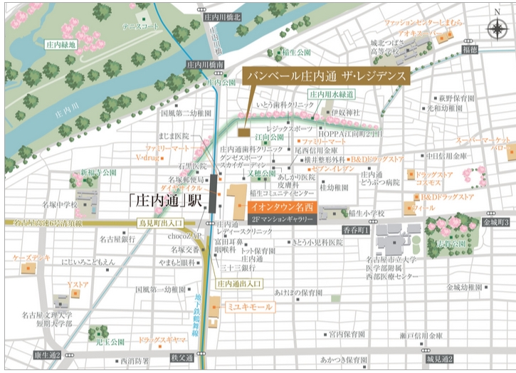 マンションギャラリー案内図