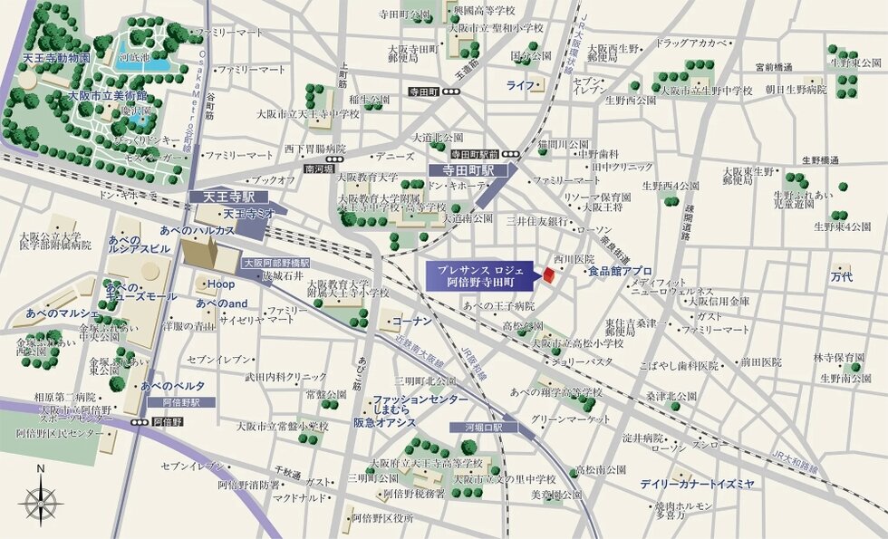 プレサンス ロジェ 阿倍野寺田町